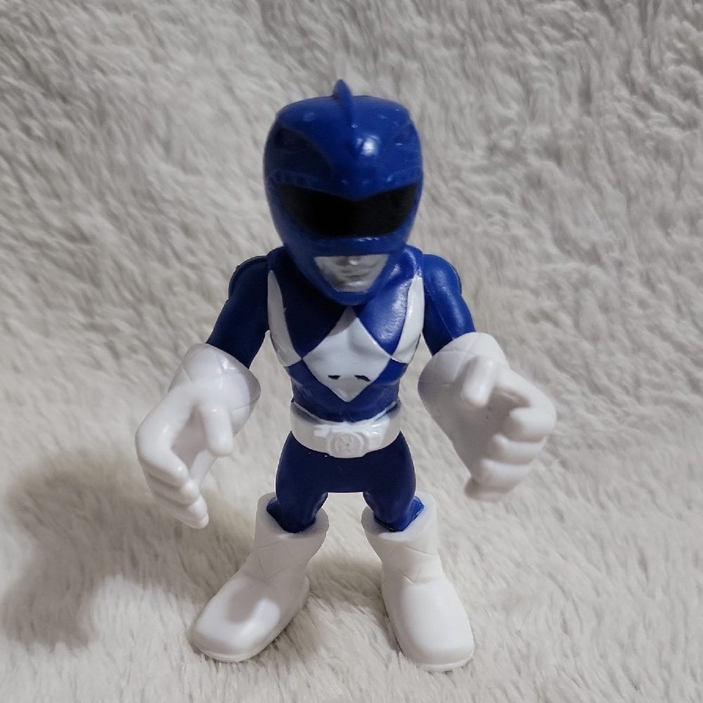 Blue Power Ranger action figure